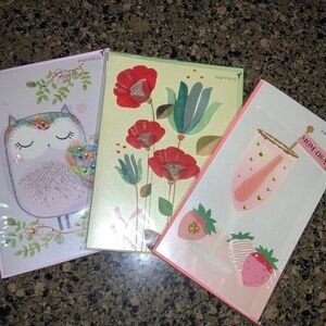 Papyrus Mother’s Day cards set of 3 New